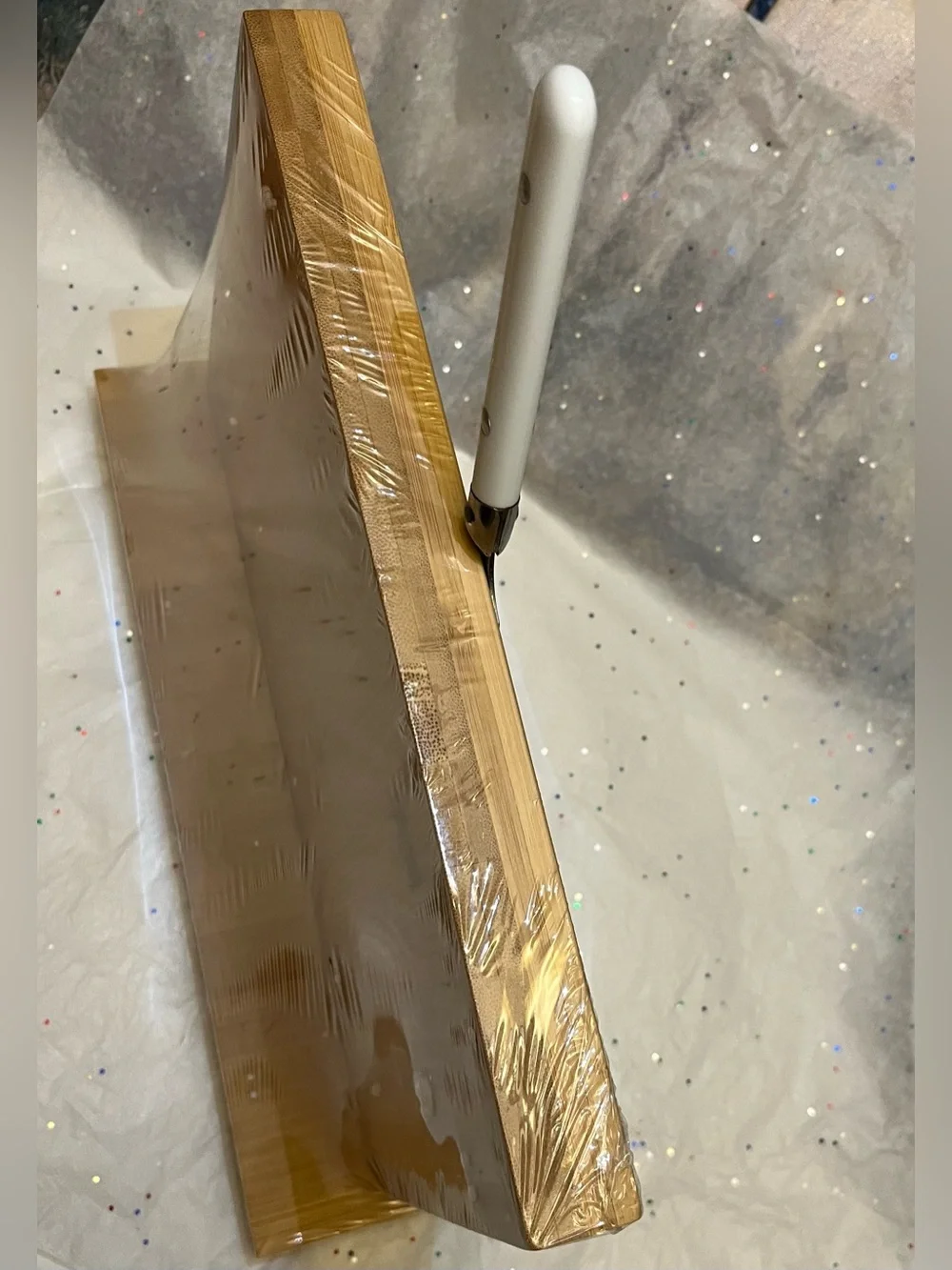 Bamboo Magnetic Knife Block
